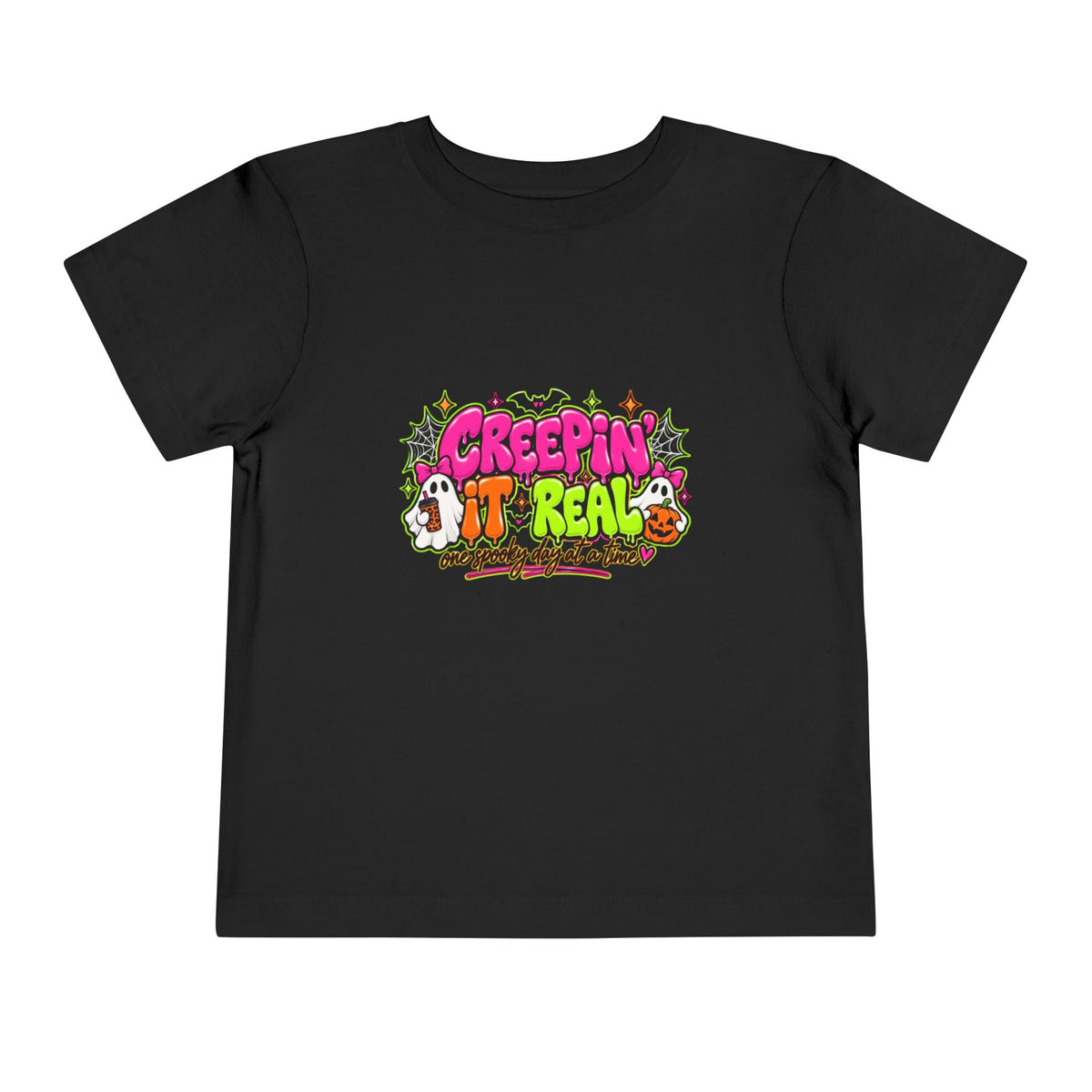 Creepin' It Real Toddler Tee - Cute Halloween Graphic Shirt