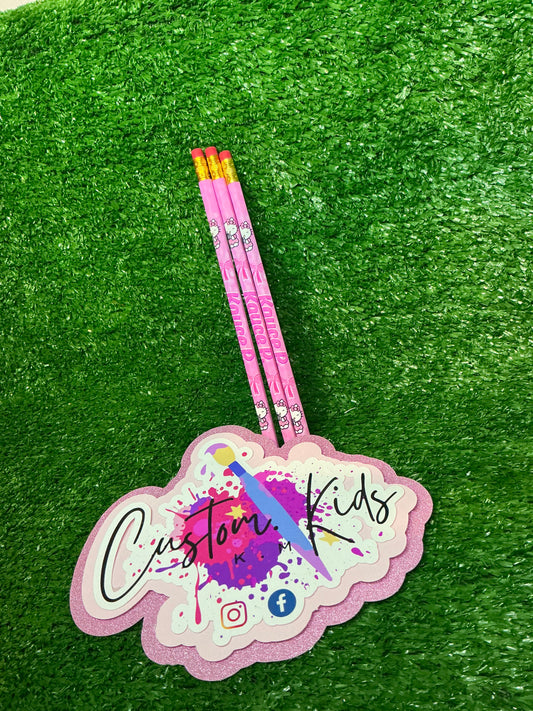 3 custom pencil